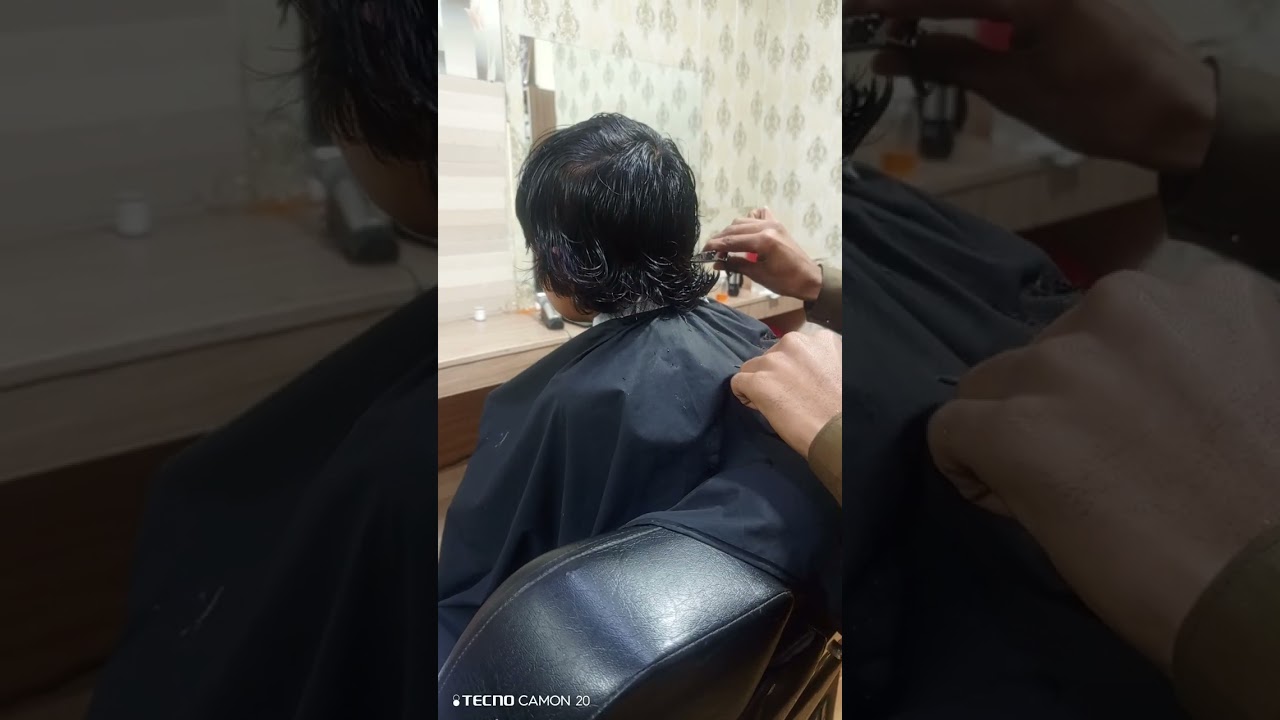 Hair cutting k lie Akhir maan e gia# wonderful hair ✂✂✂cut