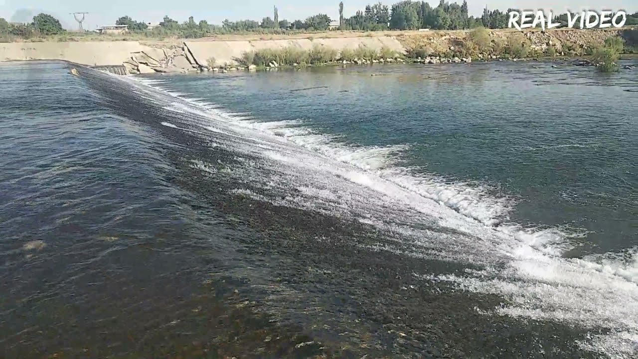 Река Ахангаран (Ангрен), Аккурганский район Ташкентской области, Узбекистан