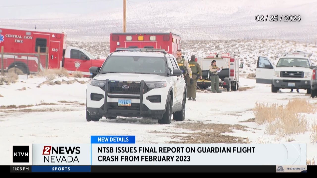 NTSB issues final report on deadly 2023 Care Flight plane crash near Stagecoach