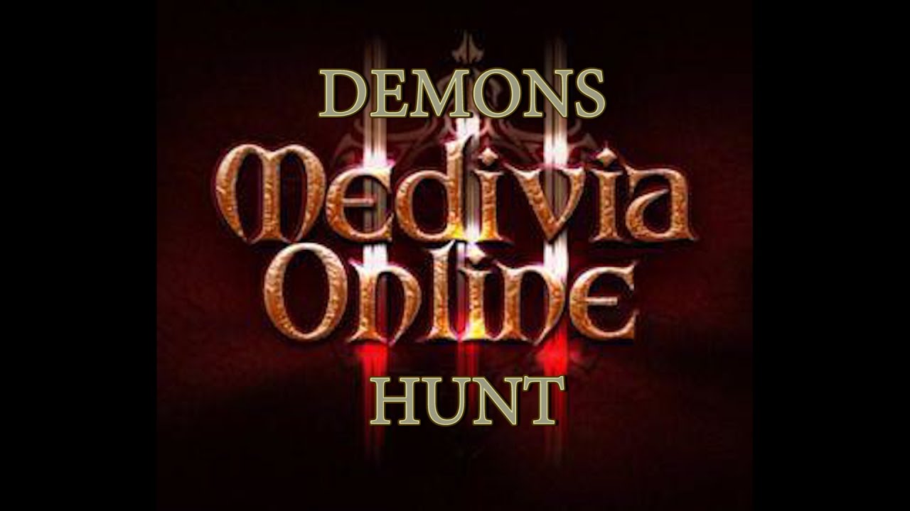 MEDIVIA - Way to Demon Hunt [Dropping MPA on first Demon]