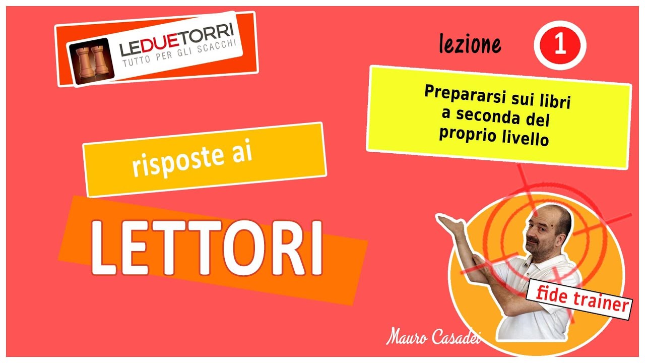 Prepararsi sui libri a seconda del proprio livello - #1 - Risposte ai lettori