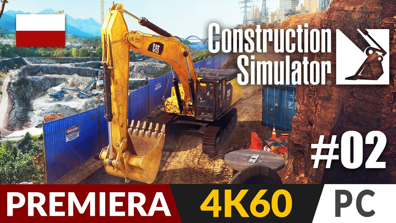 Construction Simulator PL 2022 🧱 LIVE #2 🚚 Kampania - muzeum