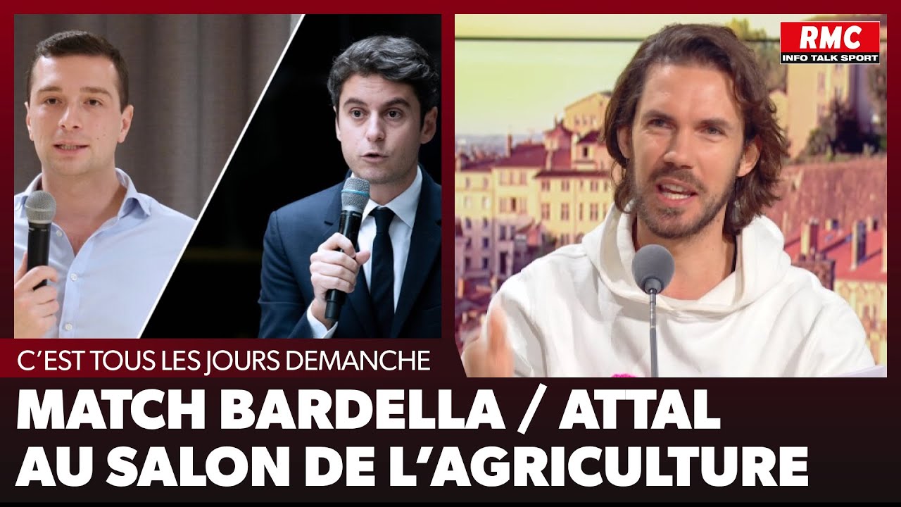 Arnaud Demanche - Match Bardella / Attal au salon de l'Agriculture