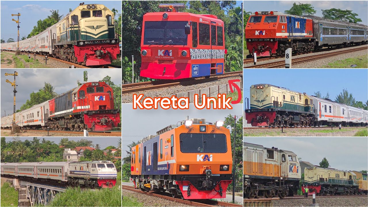 WARNA-WARNI KERETA API DAOP 5 LINTAS SELATAN