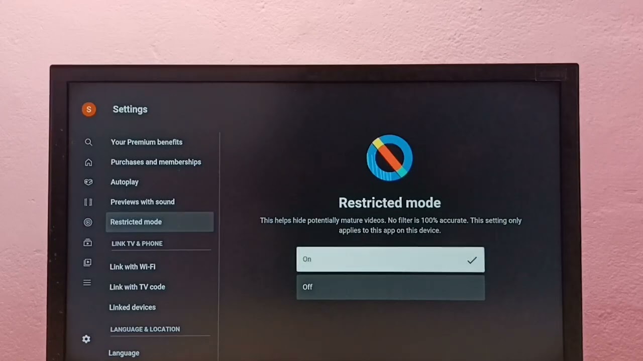 Google TV : How to Block Adult Content in YouTube