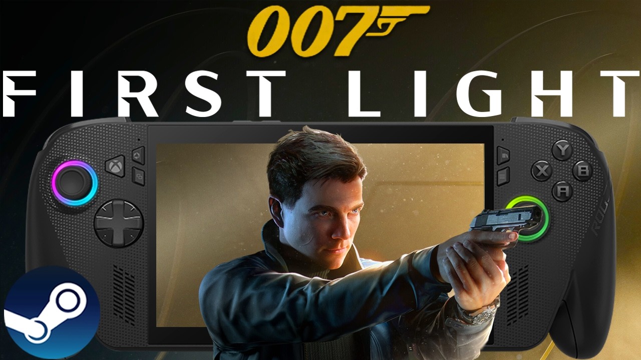 007 First Light ROG XBOX ALLY X Z2 Extreme SteamOS Performance: Is It Playable?