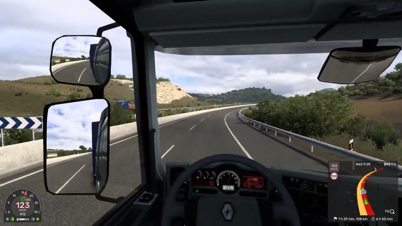 Euro Truck Simulator 2 Delivery used plastics across Spain (9 t) №24