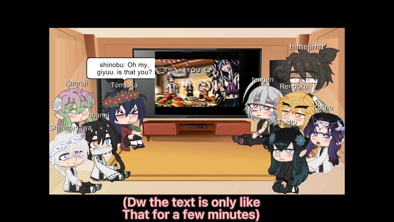 Hashiras react to giyuu as Ibuki Mioda || JOKE PURPOSES￼||