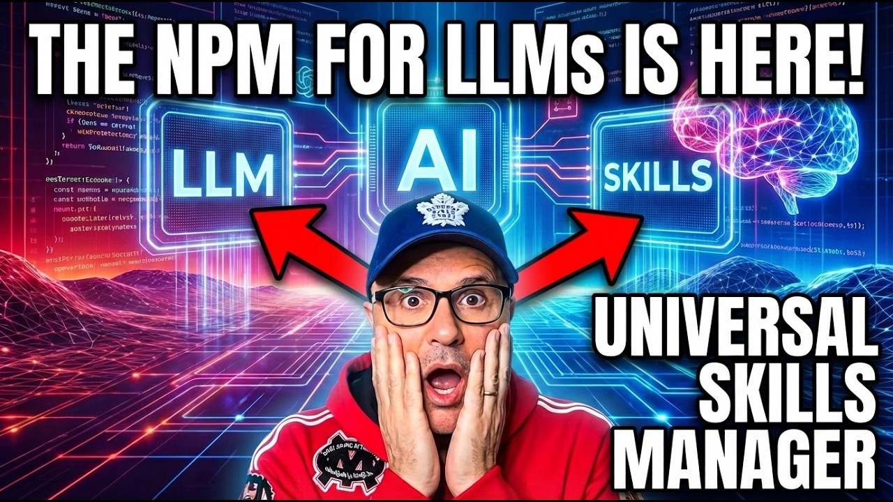 Universal Skills Manager: The NPM for LLMs is Here 🚀