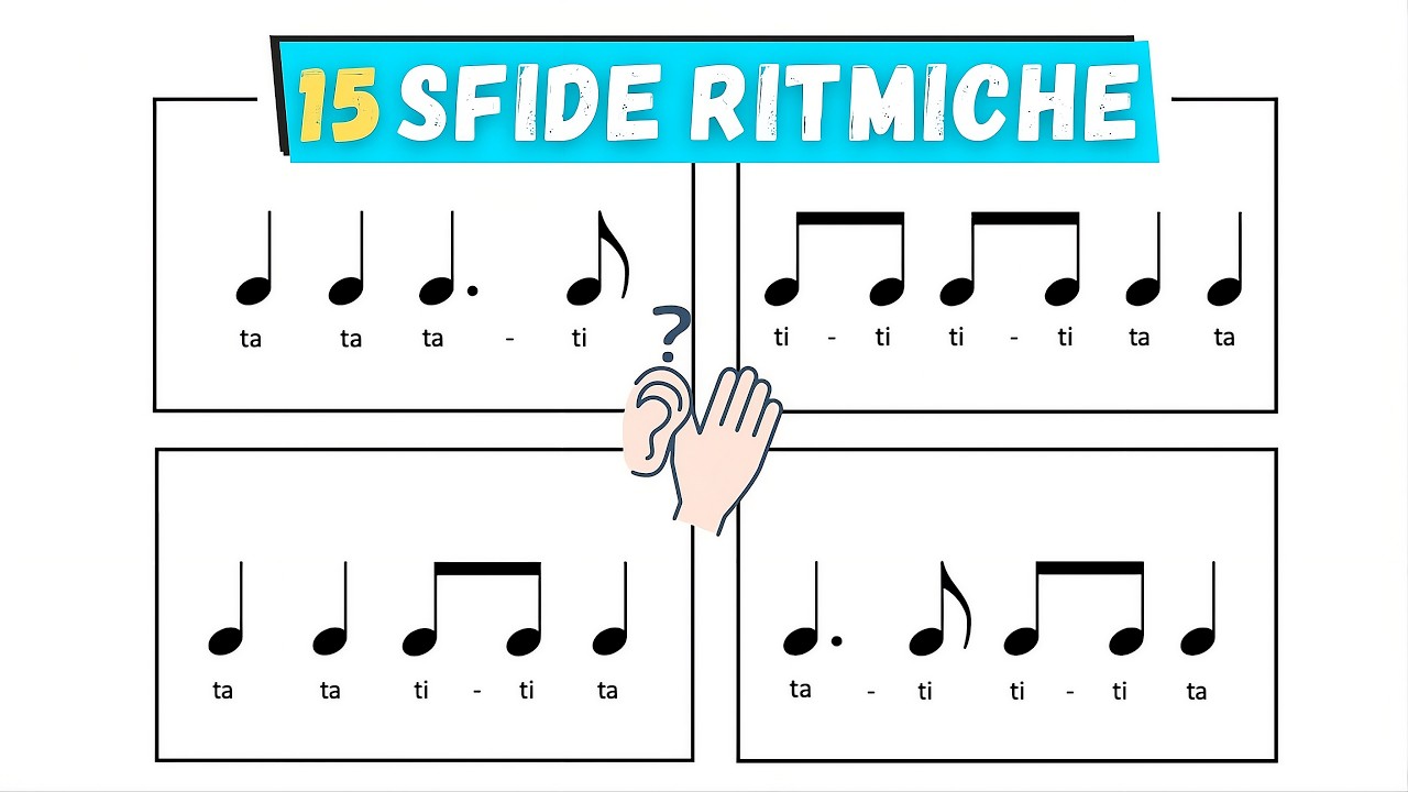 15 SFIDE Ritmiche: Riconosci subito il Ritmo (pronto?) 😄