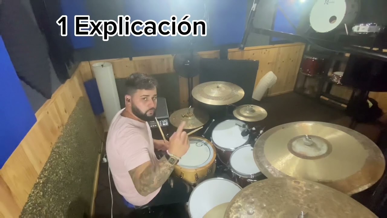 Santo por Siempre Bethel Music Tutorial Batería