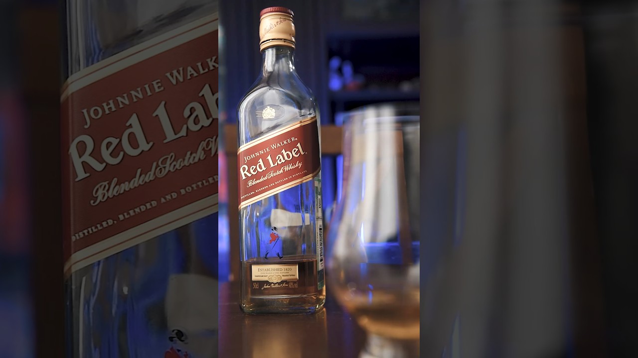 Виски Johnnie Walker Red Label #whisky #вискиКиБ #ред лейбл