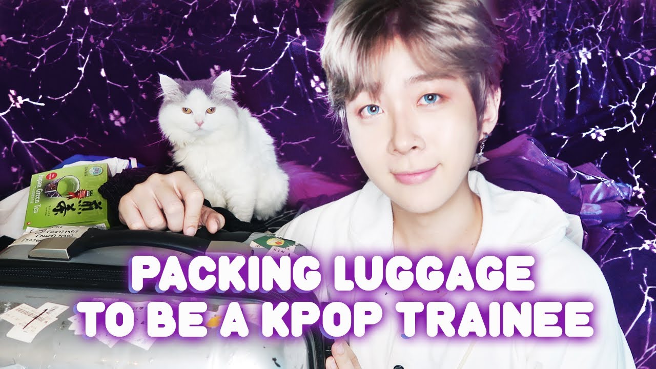Moving to Korea ! Packing luggage to become a Kpop Trainee. What to bring when you leave home