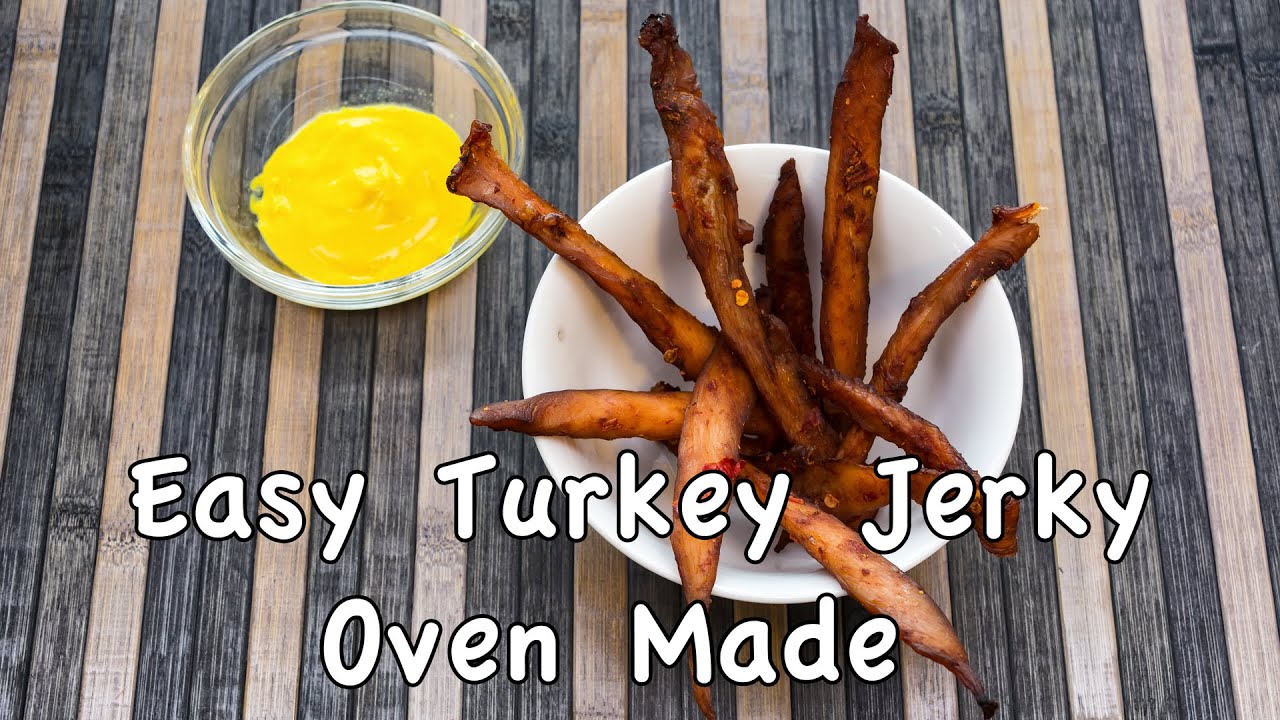 Easy & Cheap Homemade Turkey Jerky Recipe - No Dehydrator Needed