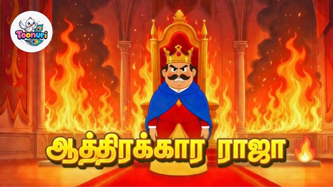 🦁 ஆத்திரக்காரன் ராஜா | ஆத்திரக்காரனுக்கு புத்தி மட்டு | தமிழ் நெறிக் கதை