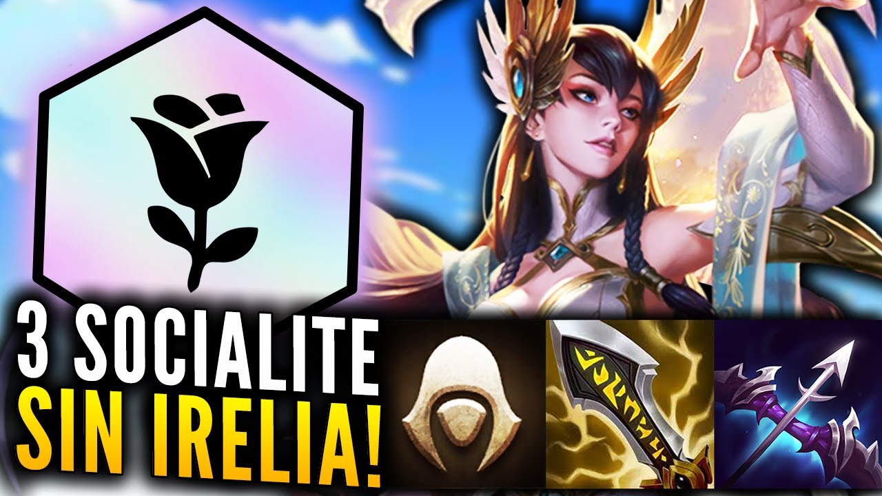 Shredding Enemy Backlines w/ 3 Socialite ASSASSIN IRELIA | Teamfight Tactics Set 6.5 Patch 12.7