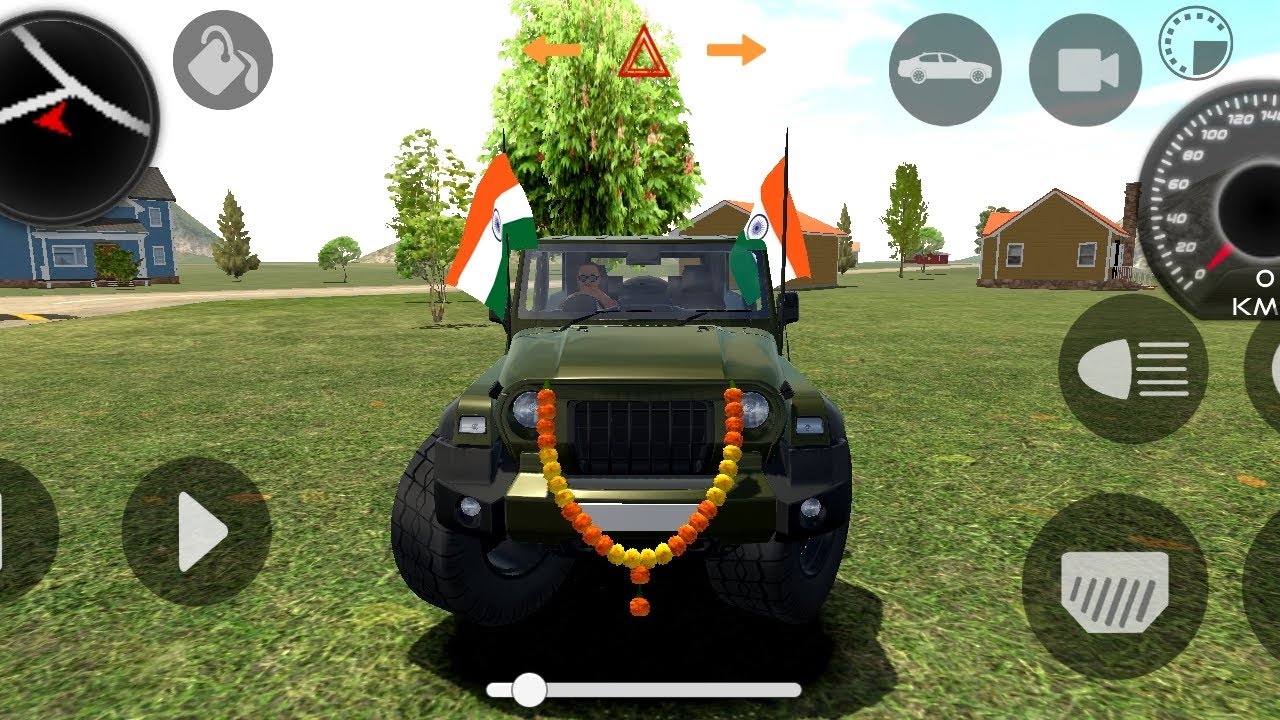 Modified mahindra Thar game gadi wala game jeep game gadi #trending #mahindrathar #automobile #love