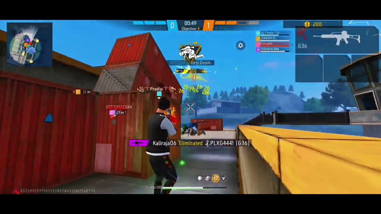    CS - RANKED ( 5 KILLS ) #booyah #freefire #subscribe #video 