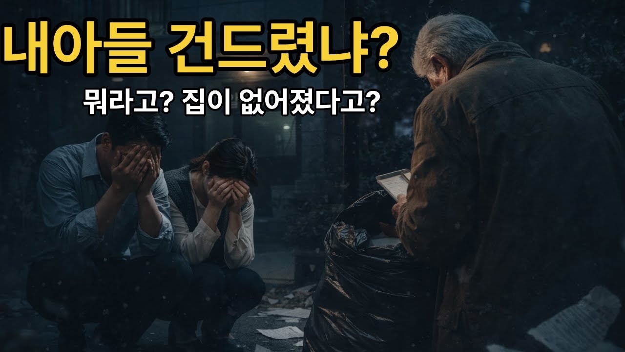 전세 사기로 길바닥에 나앉은 아들, 전직 형사 아버지가 외투를 입으셨습니다. 1편