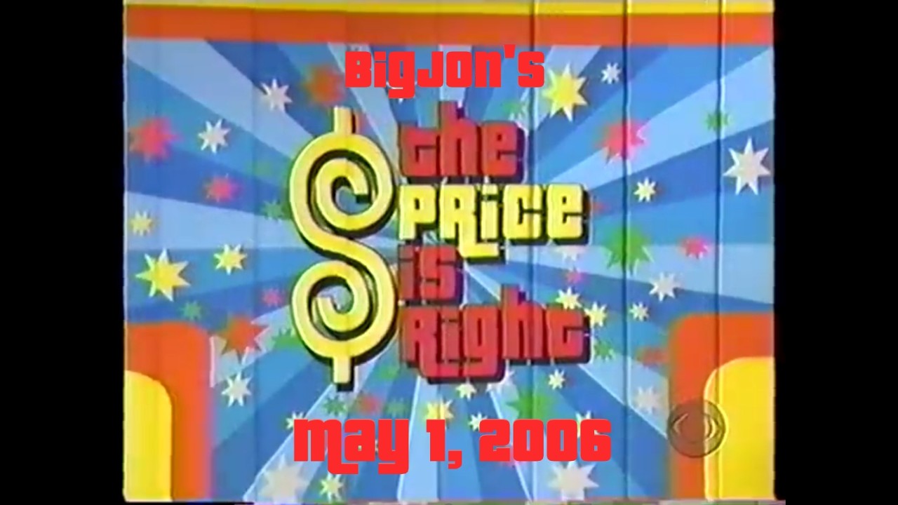 BigJon's The Price Is Right Remake Game (May 1, 2006)