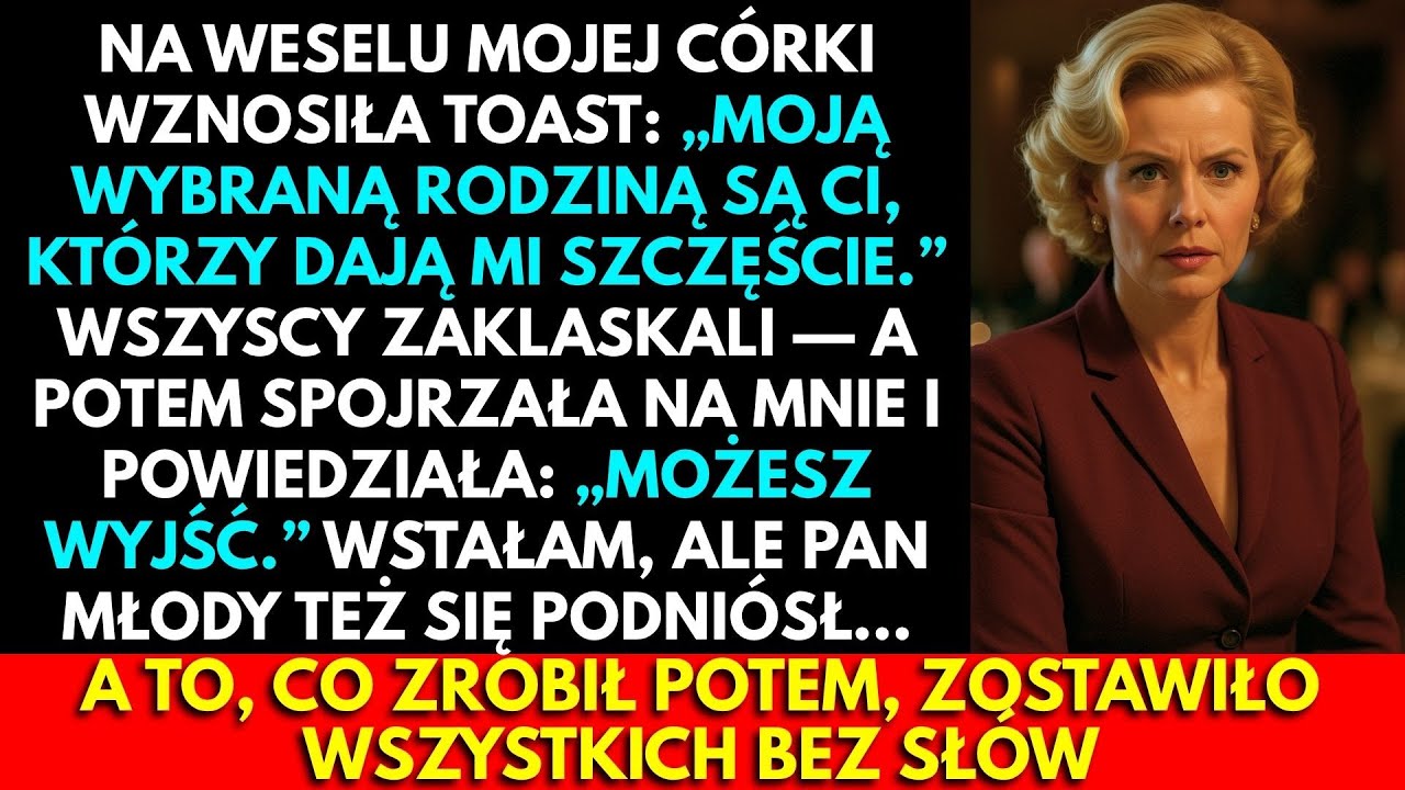 Co Zrobiłam, Gdy Moja Córka Wyrzuciła Mnie Z Przyjęcia Weselnego?