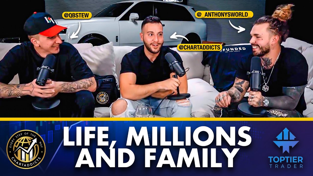 ExpertTrader Episode 47: Secret to millions in Funding: Qbstew x AnthonysWorld