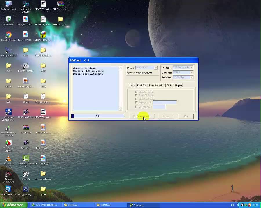 How To Unlock Sony Ericsson P800/P802/P900/P908 with Setool box