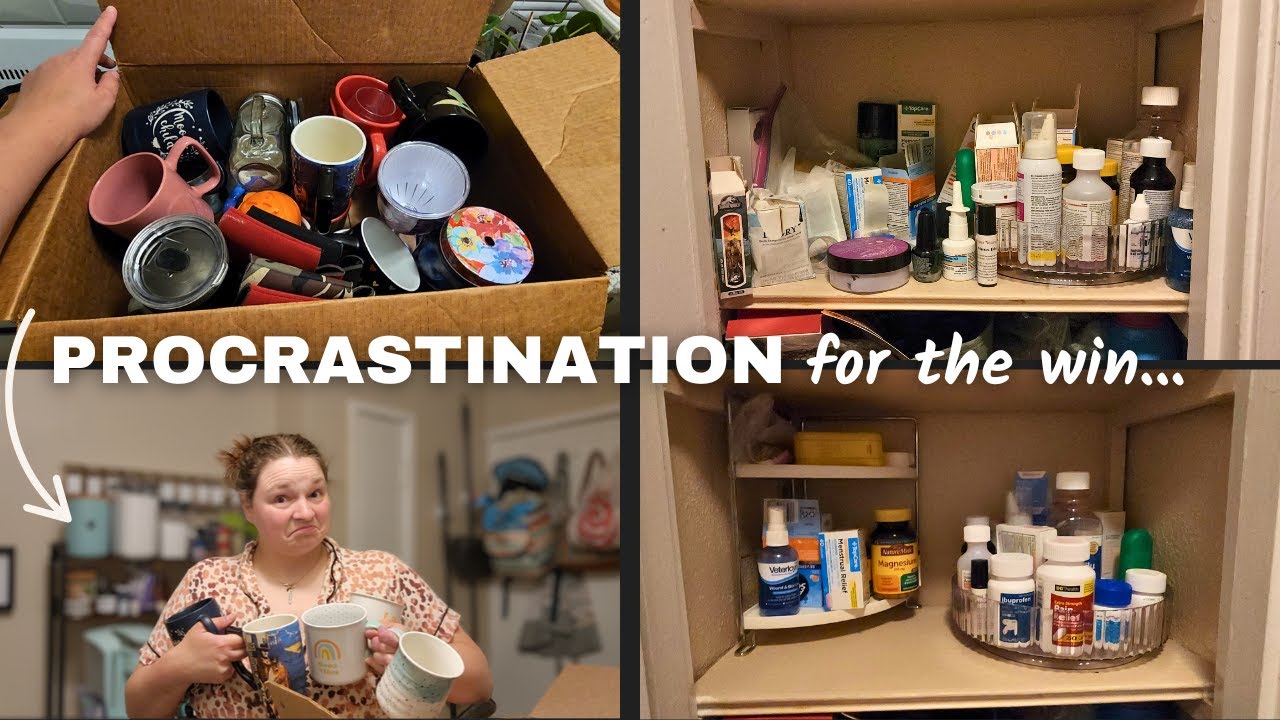 My Procrastination HELPED me! | Decluttering After Dark