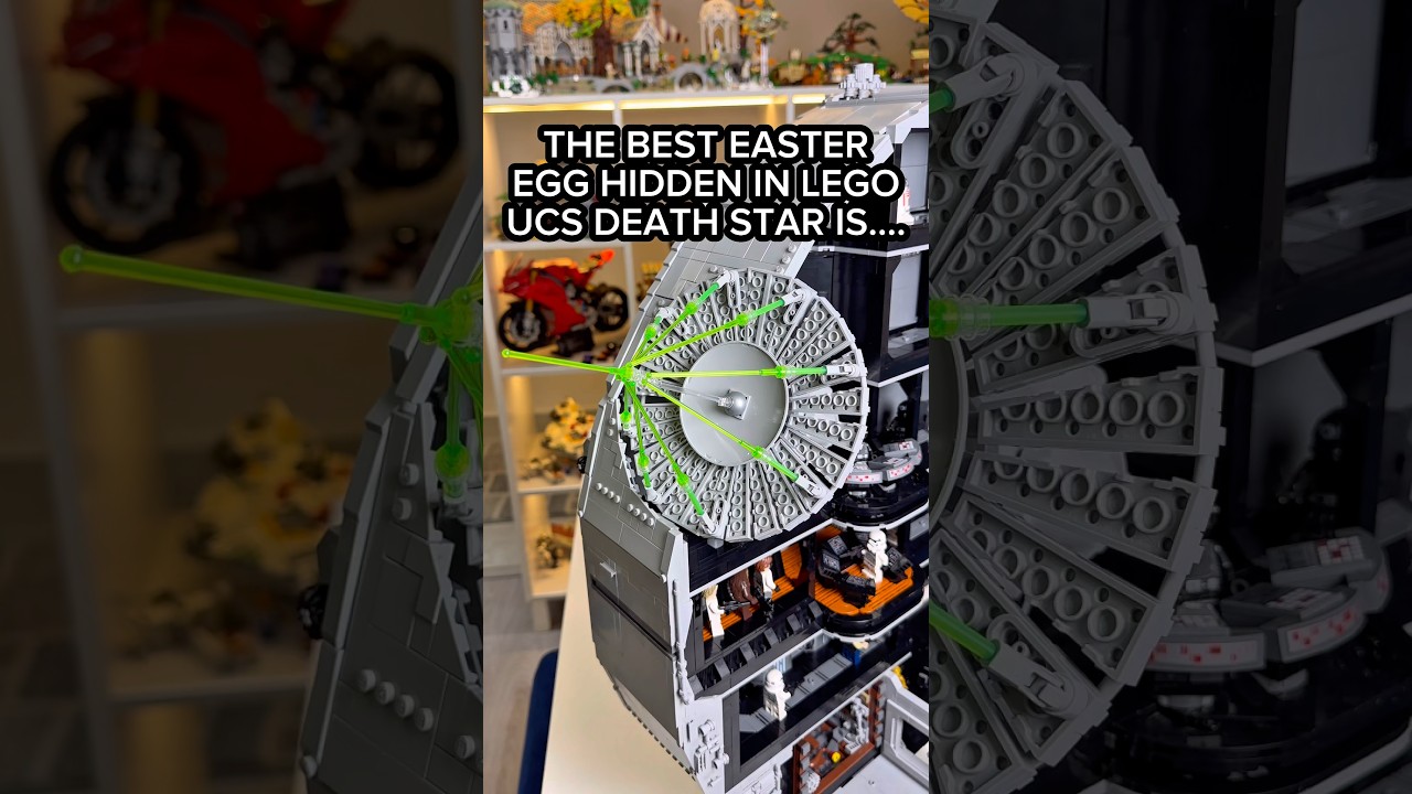 Best Easter Egg in LEGO Star Wars UCS Death Star!#lego #rlfm #reviews #75419 #starwars #legostarwars