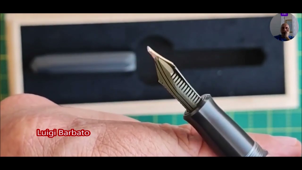 Gravitas Kyuseido Kakari Fountain Pen - Luigi Barbato & Riccardo Affinati