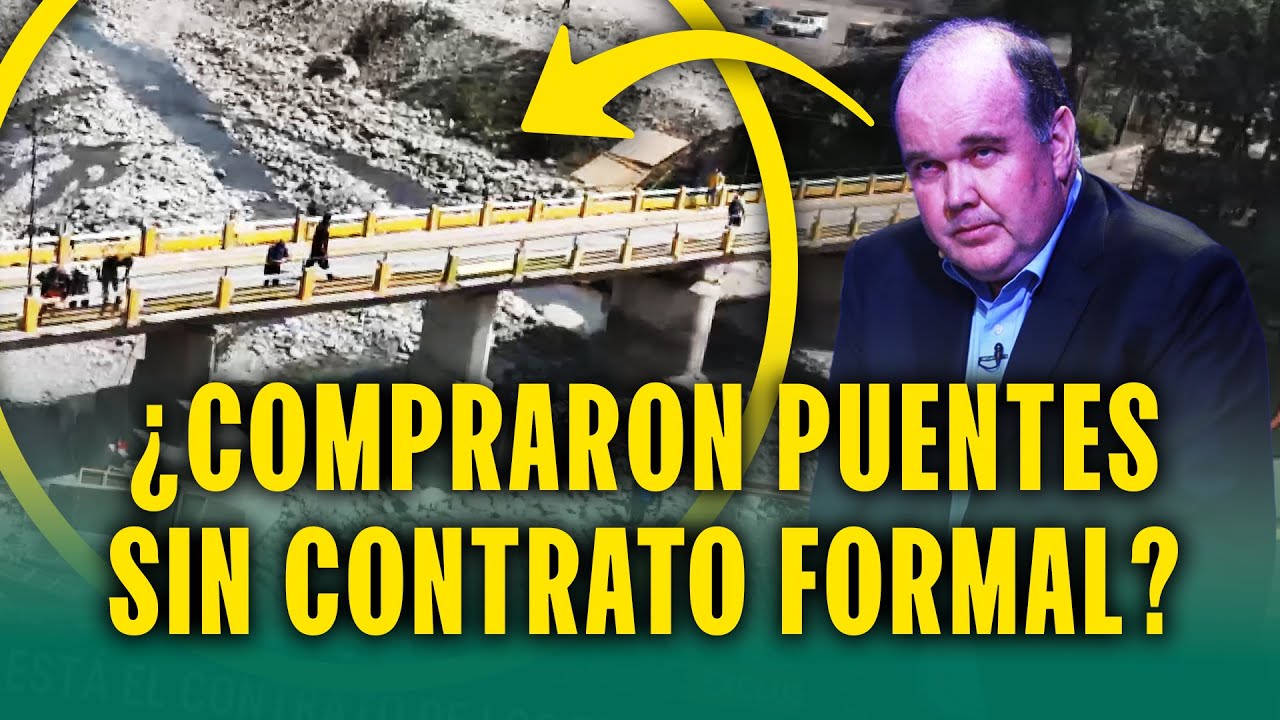 ¿Municipalidad de Lima compró puentes sin contrato formal? Desconocían al proveedor