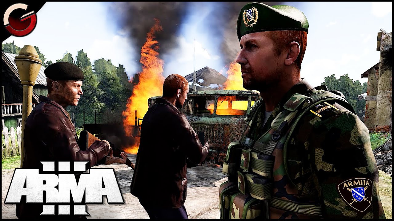SERBIAN CONVOY AMBUSHED BY ARBIH! Heroic Defense of Zepa | ArmA 3 Gameplay