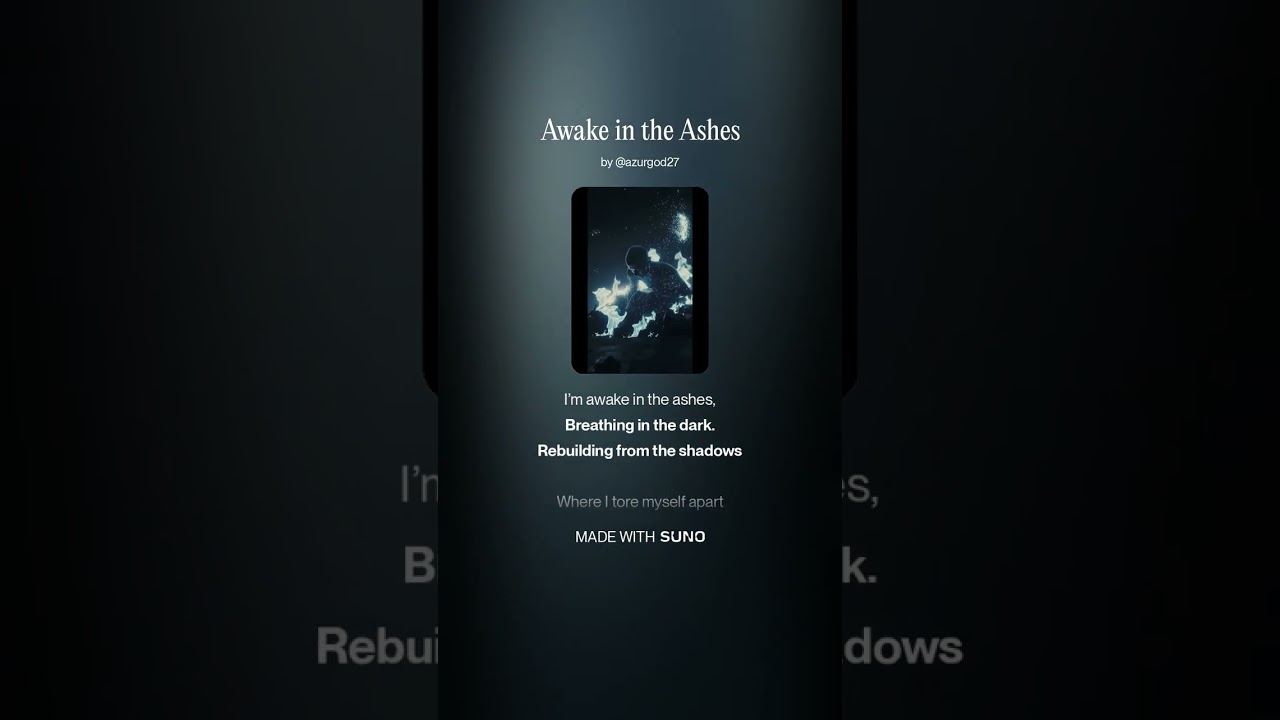 Awake in the Ashes-#viral #music #musica #fyp #electronicmusic #alternative