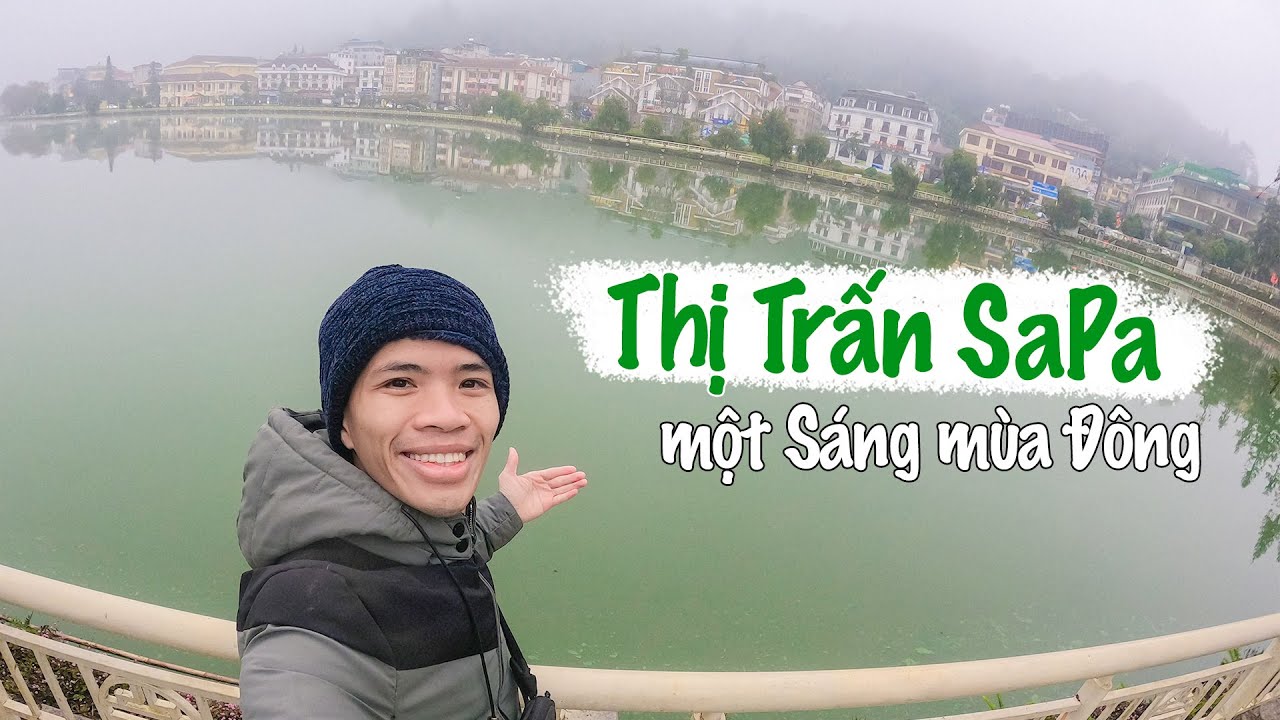 [4K] Đi Dạo Thị Trấn SaPa Sáng Sớm Mùa Đông - Mùa Đông SaPA - #dulichsapa2021