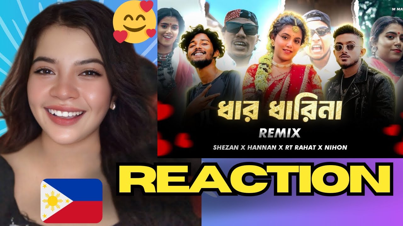 Mind-Blowing Beats! My Reaction to 'ধার ধারিনা' Remix 2024 | SHEZAN X HANNAN X RT RAHAT X NIHON