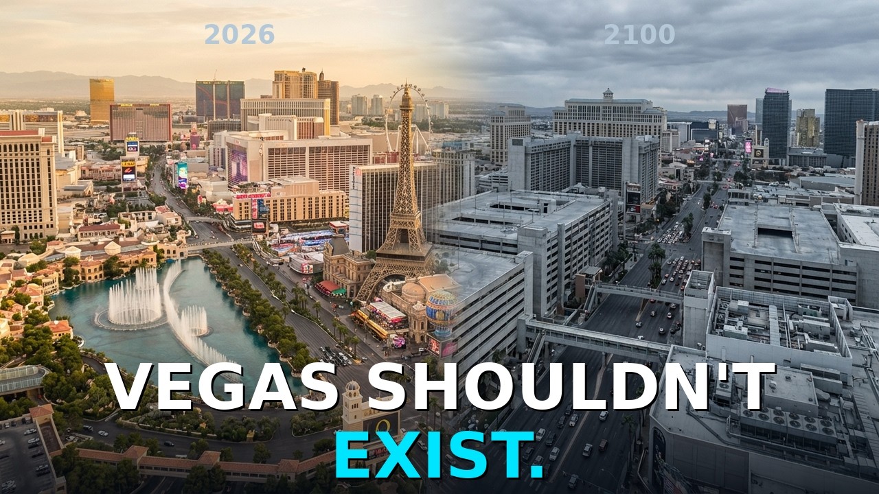 Las Vegas 2100: The City That Shouldn't Exist (AI Projection)