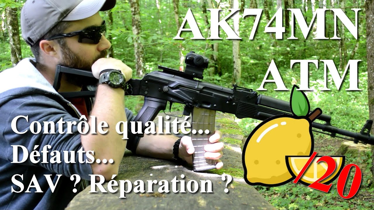 AK74MN ATM : L'airsofter face au LEMON.