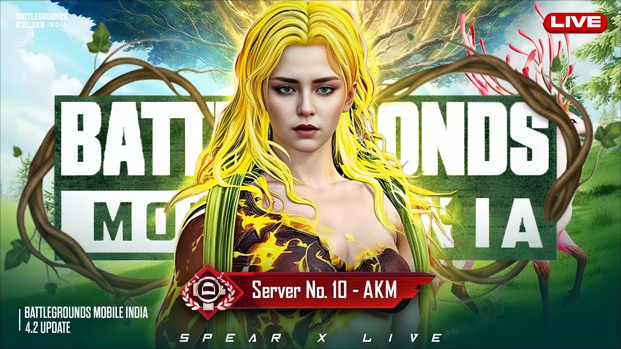 🇮🇳 NO.10 AKM Player is LIVE 😈☝️|| Spear X Live #bgmi #bgmilive #shortsfeed