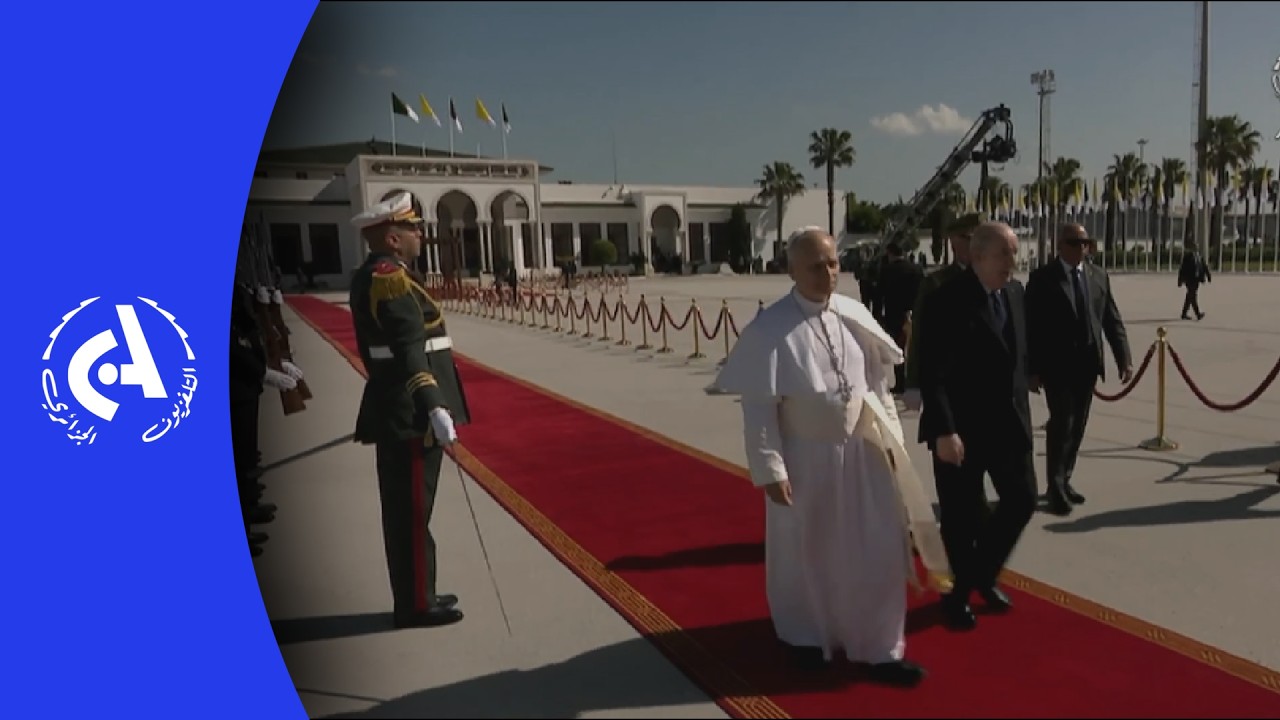 Le souverain pontife quitte Alger, au terme d'une visite officielle de trois jour