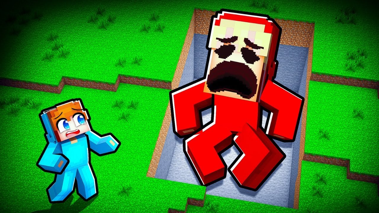 Perik Hittade LÄSKIG BEGRAVD AFFE KROPP i Minecraft!
