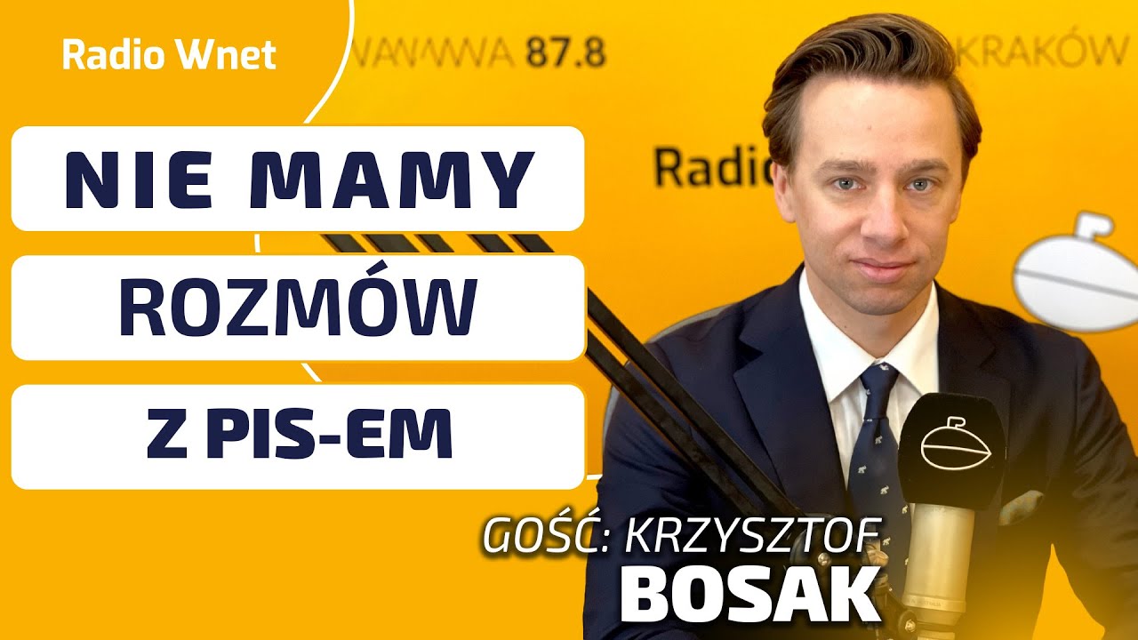 Bosak: Kaczyński cały czas kreuje negatywny obraz Konfederacji. Nie ma rozmów koalicyjnych