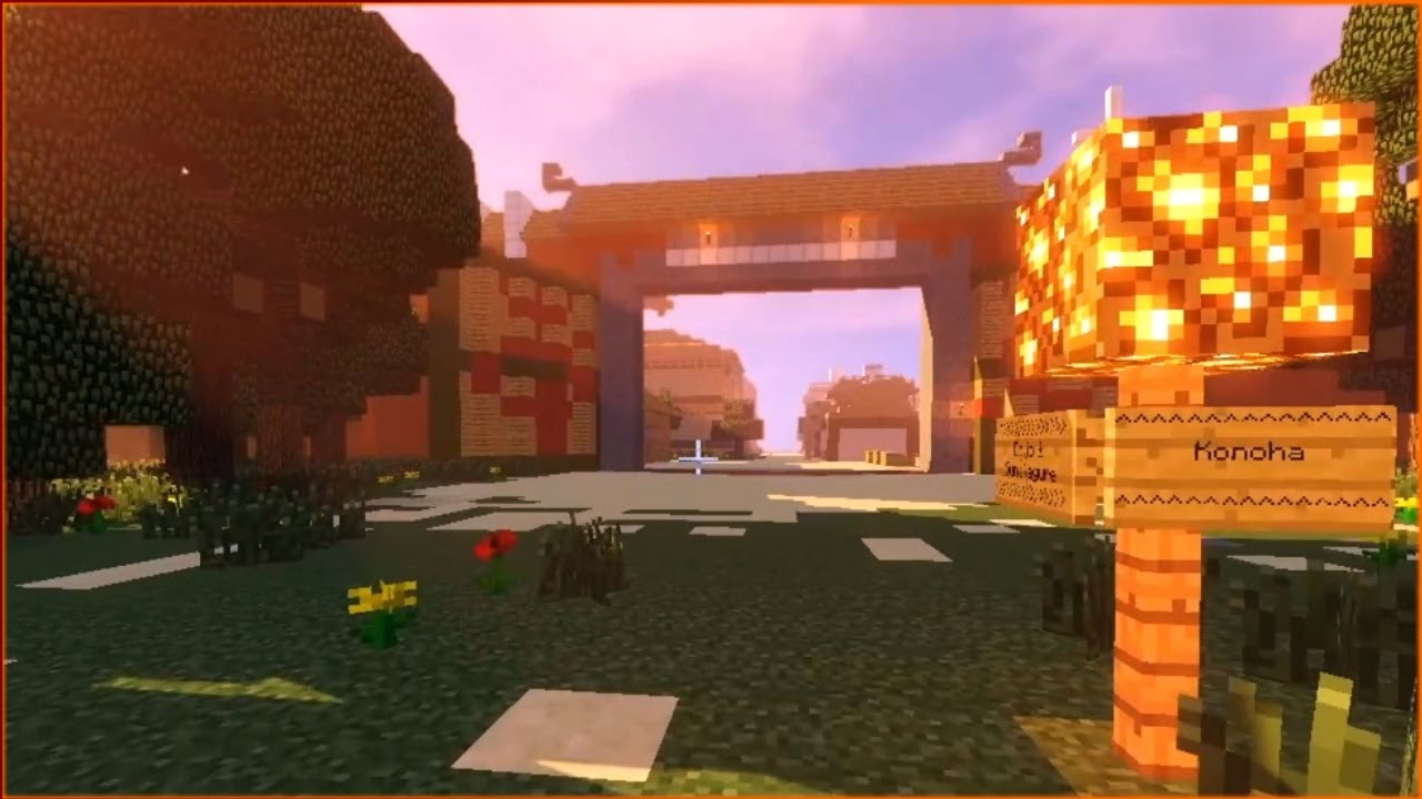 Recreating Kankuro787's Minecraft Naruto server for myself