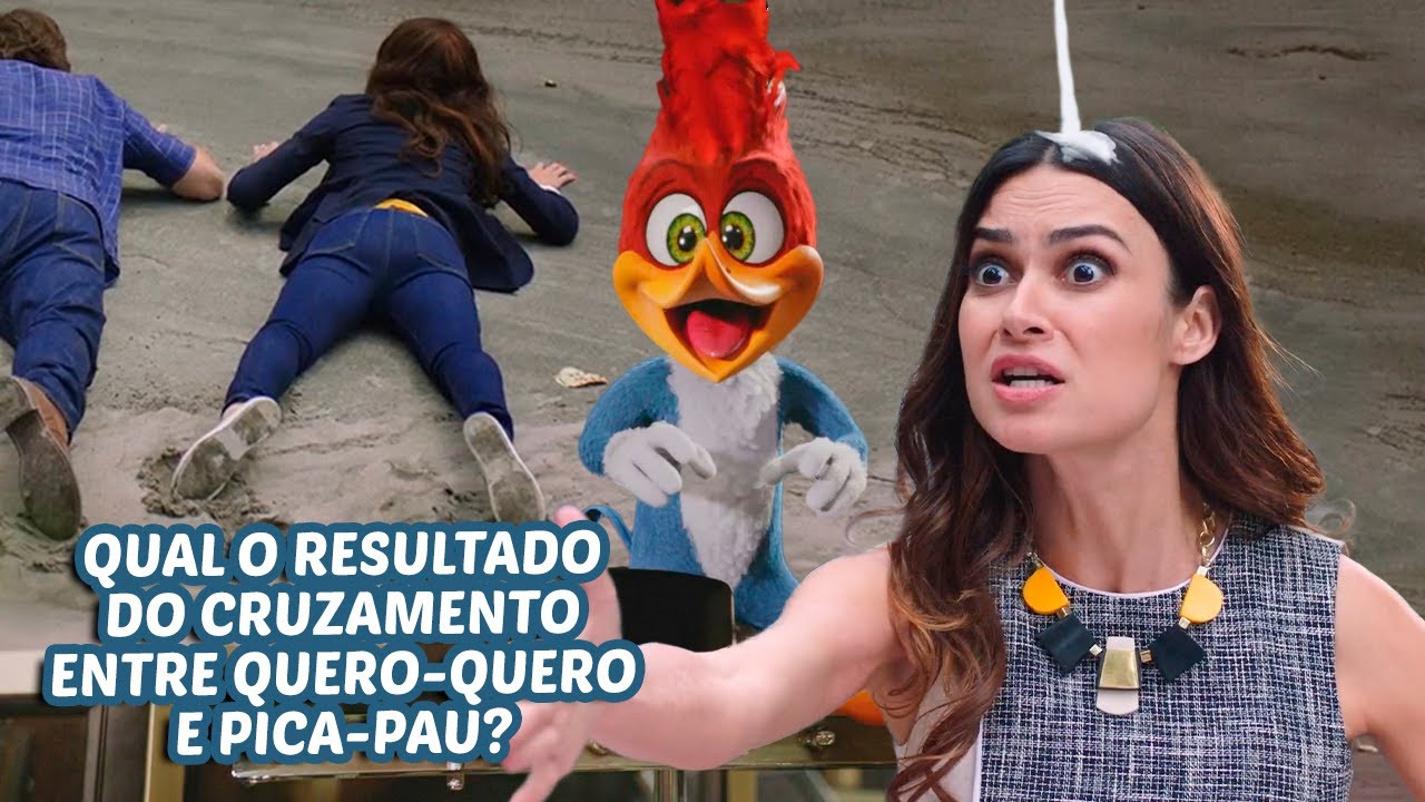 ELA ACHA QUE O QUE CAIU NA CABEÇA DELA É COCÔ
