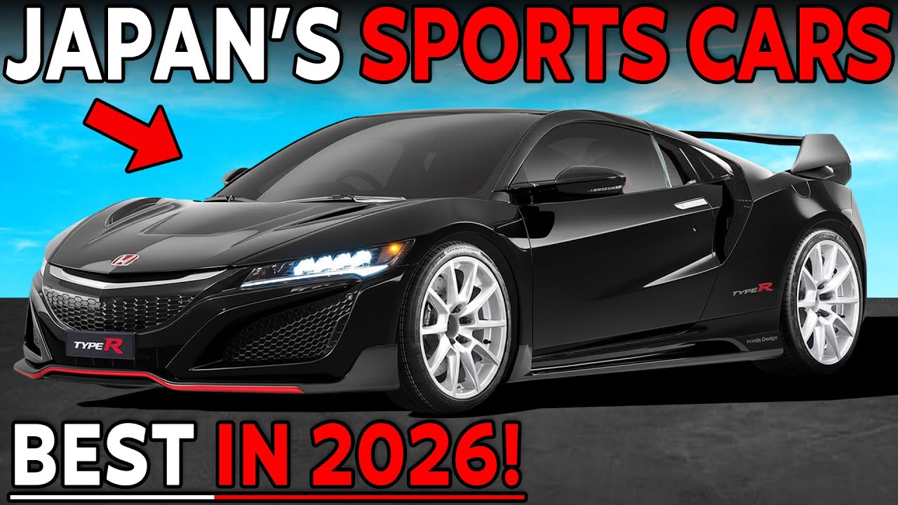 7 MOST EXPENSIVE JAPANESE SPORTS CARS ARRIVING in 2026