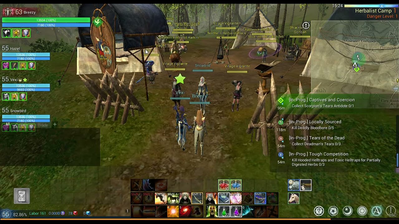 Questing in Perinoor Ruins #archeworld