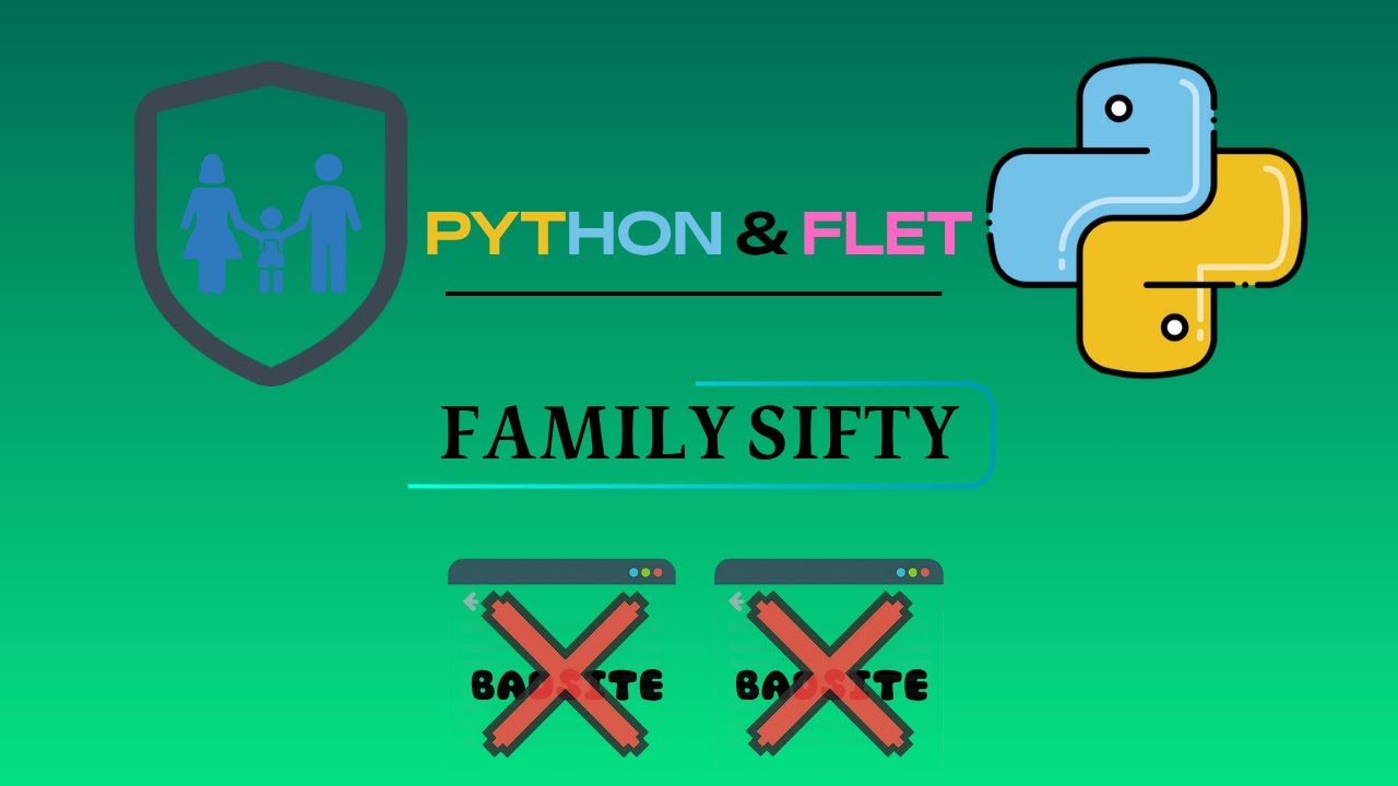 أنشئ برنامج يحجب المواقع الغير مرغوب فيها بنفسك باستخدام Python + Flet (شرح خطوة بخطوة)