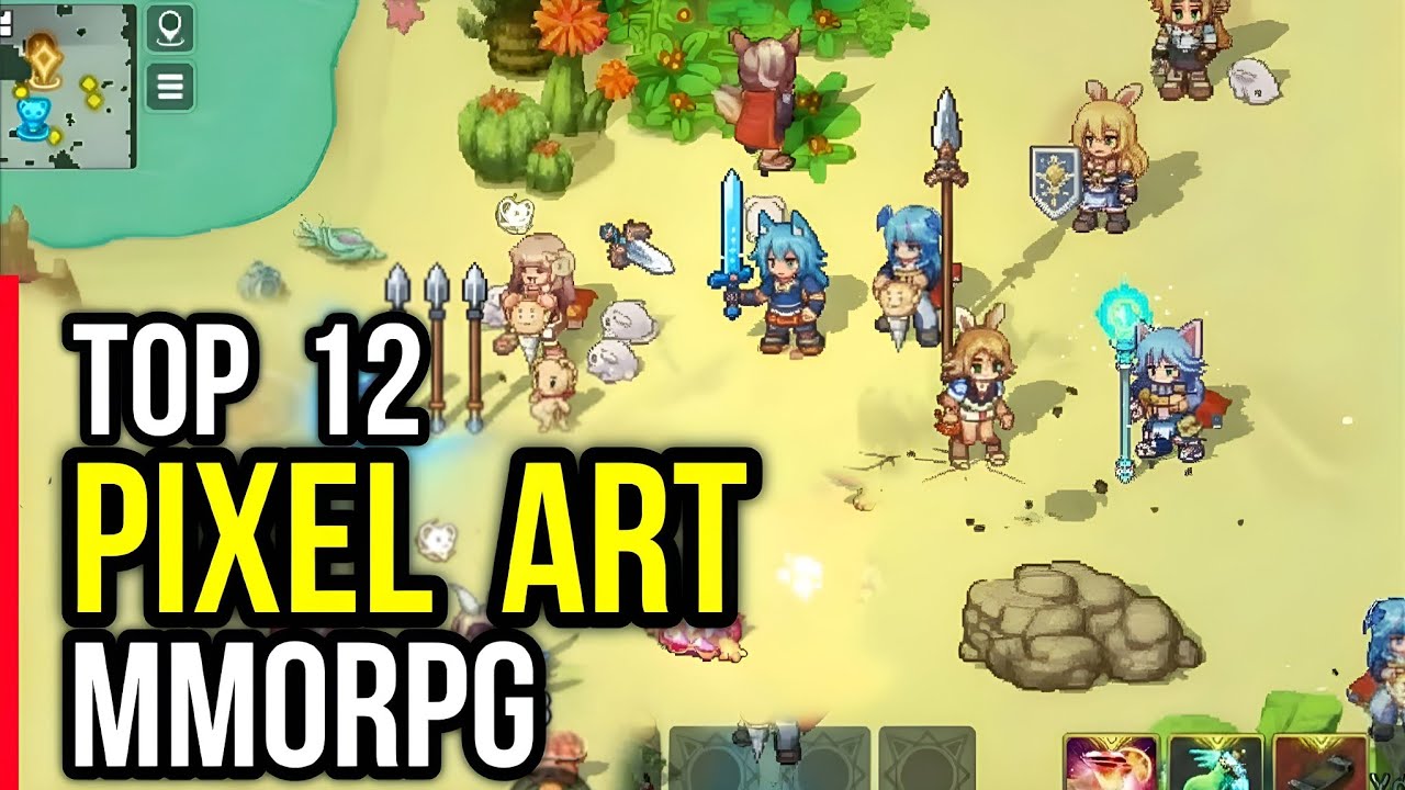 Топ-12 лучших MMORPG-игр с пиксельной графикой для Android и iOS 2026 года (обязательно к просмотру)