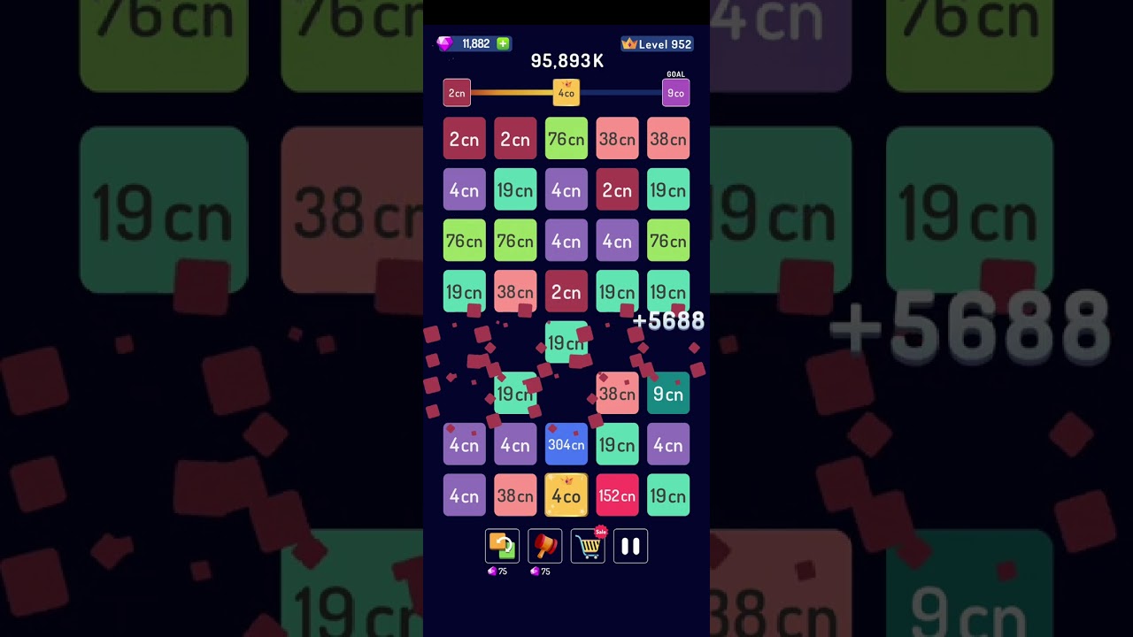 2248 - Numbers Game 2048 #games #gameplay #gameplay