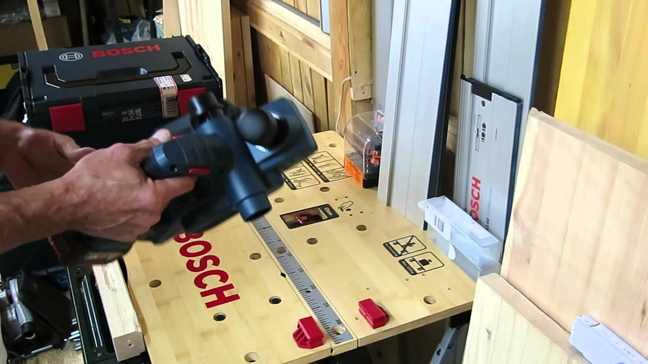 Аккумуляторный рубанок GHO 18 V-LI. Небольшой обзор.