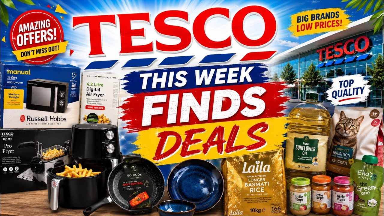 🔥 Tesco Mega Summer Sale 2026 | Best Home & Kitchen Deals You Need to See!
